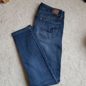 American Eagle Skinny Jeans size 6 Regular